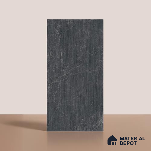Highlighter Wall Tile TL 08790 Moon Stone Nero Decor 4 ft x 2 ft Vitrified Matte Finish - 9 mm
