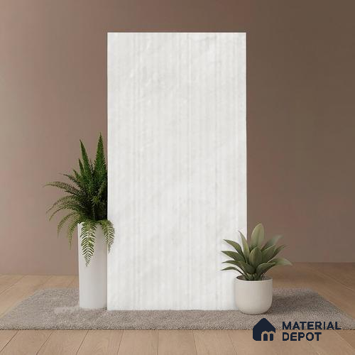 Stone Look Wall Tile TL 10118 C Quarry Bianco Strip Liner 4 ft x 2 ft Vitrified Matte Finish - 9 mm