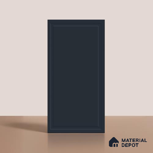 Plain Wall Tile TL 09972 D 4 ft x 2 ft Navy Blue Vitrified Matte Finish Tile - 9 mm | Ideal for Living Room,Bedroom,Bathroom,Kitchen