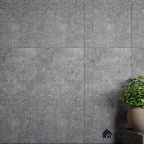 Stone Wall & Floor Tile TL 07613 D Kadappa Black 4 ft x 2 ft GVT Vitrified Matte Finish - 9 mm | 2 Random Design  Suitable For Living Room, Bedroom, Bathroom
