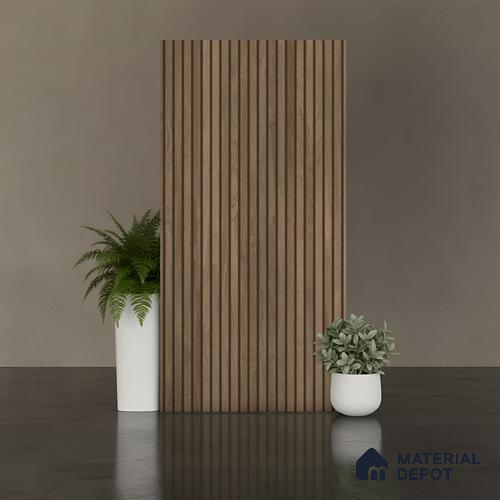 Punch Wall Tile TL 09953 4 ft x 2 ft Brown Vitrified Matte Finish Tile - 9 mm | Ideal for Living Room, Bedroom, Bathroom, Kitchen