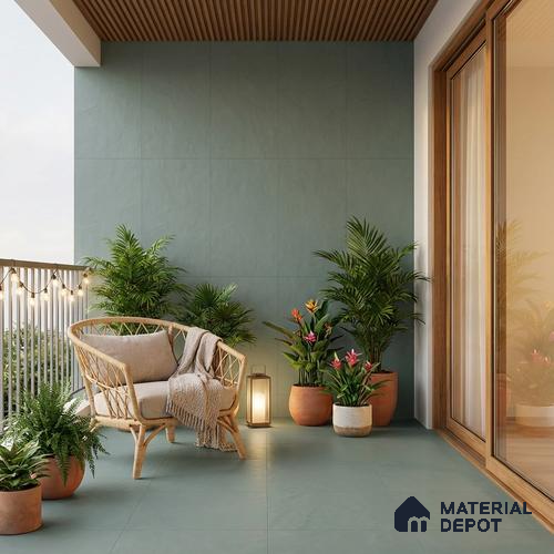 TL 00765 Emerald 1200x600 mm Punch Matte Finish Full Body Vitrified Wall & Floor Tile - 9 mm