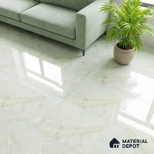 TL 01007 Pear Onyx 1200x600 mm Glossy Finish Polished Glazed Vitrified Floor & Wall Tile - 9 mm