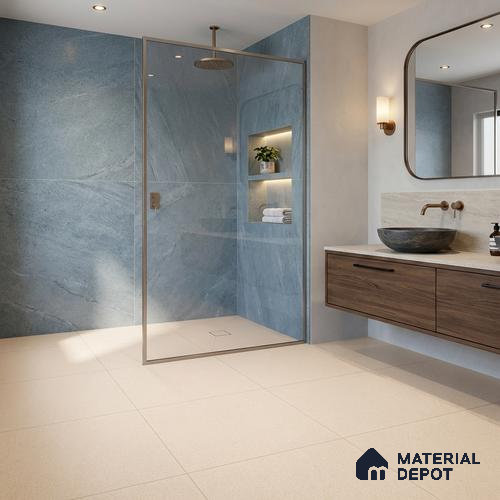 Parking Floor Tile TL 02359 16 x 16 inch Vitrified Anti Skid Matte Finish Heavy Duty Tile - 12 mm | Suitable For Outdoor, Heavy Traffic Areas | Pattern Alignment May Vary | 2-3 mm Spacer is Mandatory