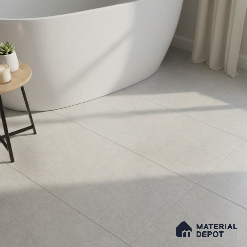 TL 02416 D Gunmetal Grey Matching Floor 12 x 12 inch Matte Finish Ceramic Floor Tile - 6 mm