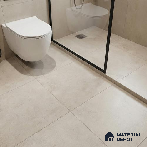 Parking Floor Tile TL 02789 Brownies 16 x 16 inch Vitrified Anti Skid Matte Finish Heavy Duty Tile - 12 mm | Suitable For Outdoor, High Traffic Areas, Terrace | Pattern Alignment May Vary | 2-3 mm Spacer is Mandatory