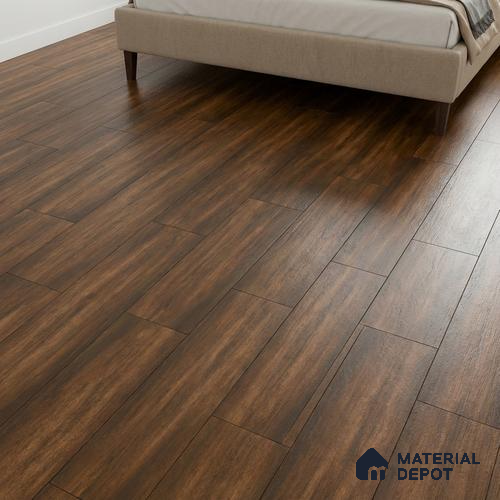 TL 02988 Marrone Brown 39 x 8 inch Matte Finish Porcelain Floor & Wall Plank Tile - 9.5 mm | 2-3 mm Spacer is Mandatory