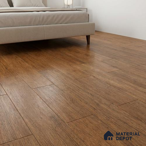 TL 02993 Coffee Brown 39 x 8 inch Matte Finish Porcelain Floor & Wall Plank Tile - 9.5 mm | 2-3 mm Spacer is Mandatory
