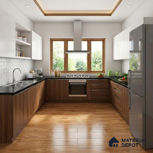TL 03002 Cocoa 39 x 8 inch Matte Finish Porcelain Floor & Wall Plank Tile - 9.5 mm | 2-3 mm Spacer is Mandatory