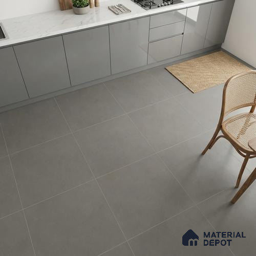 TL 04236 B Carbon Matte Finish 600x600 mm Full Body Vitrified Wall & Floor Tile - 9 mm
