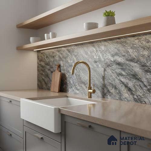 TL 04282 Grey Matte Finish 600 x 300 mm Elevation Wall Cladding Tile - 10 mm