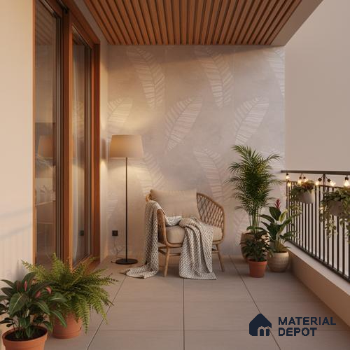TL 04451 Decora Tierra 1200 x 600 mm Digital Punch Matte Finish Vitrified Tile - 9 mm