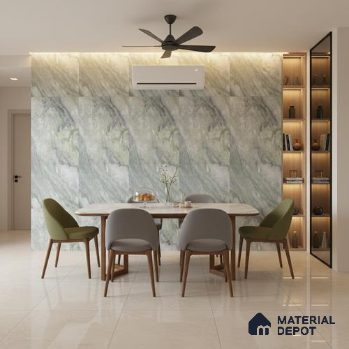 TL 04454 Kenzo 1200 x 600 mm Digital Punch Matte Finish Vitrified Tile - 9 mm
