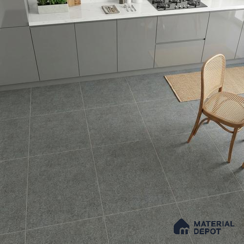Stone Wall & Floor Tile TL 05353 C Neutra Morenova Grigio 2 ft x 2 ft Vitrified Matte Finish - 9 mm | Suitable for Bedroom, Balcony, Foyer, Dining