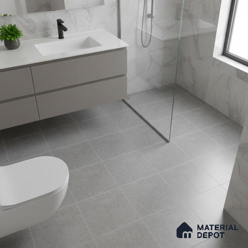 Kitchen Wall Tile TL 05388 E Bistro Mosa Grey Matching Floor 1 ft x 1 ft Ceramic Matte Finish - 9 mm | Suitable For Kitchen, Bathroom, Balcony Floors