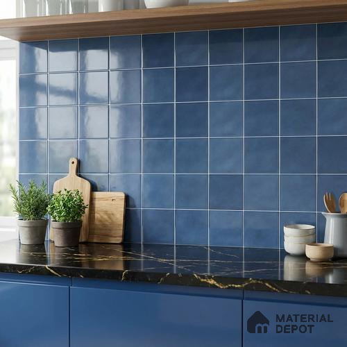 Faux Subway Wall Tile TL 05768 E Imola Ocean Decor 600x300 mm Glossy Finish Tile - 9 mm | Please Expect a Slight Variation of Pattern