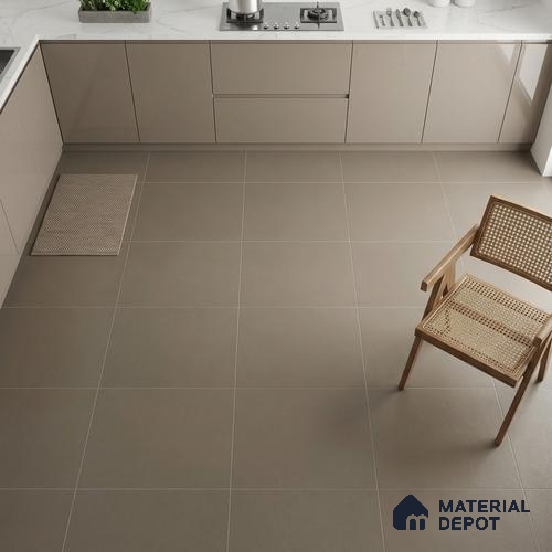 TL 05971 B Truffle Punch Finish 600x600 mm Full Body Vitrified Wall & Floor Tile - 9 mm (Random 4)