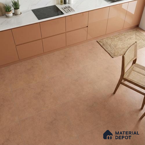 Stone Look Floor & Wall Tile TL 06016 B Texture Shimmer 2 ft x 2 ft Rustic Carving Matte Finish Vitrified Tile - 9 mm | 4 Random Design | Suitable For Living Room, Bedroom, Bathroom, Kitchen & Dining