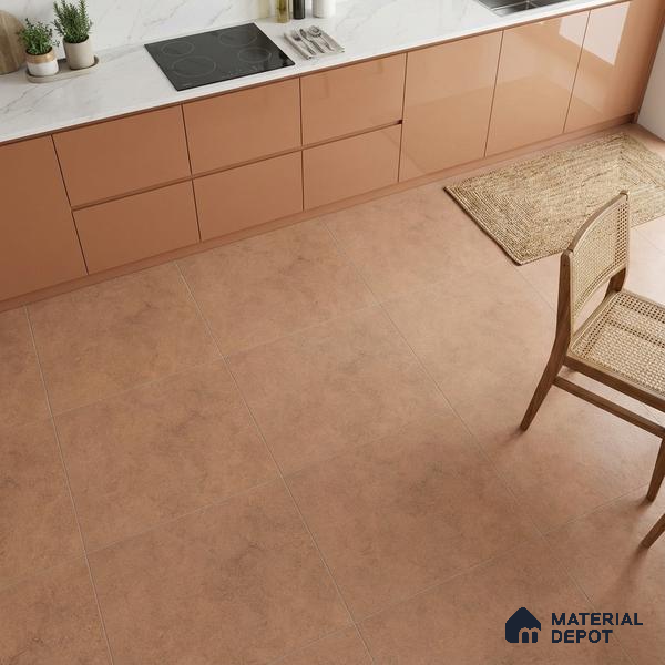 Stone Look Floor & Wall Tile TL 06016 B Texture Shimmer 2 ft x 2 ft Rustic Carving Matte Finish Vitrified Tile - 9 mm | 4 Random Design | Suitable For Living Room, Bedroom, Bathroom, Kitchen & Dining