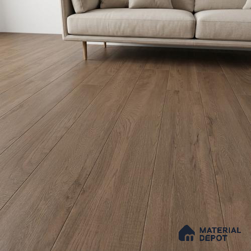 Wood Floor Tile TL 06113 Classic Black 1200 x 200 mm Vitrified Matte Finish - 9 mm | 12 Random Design | Suitable For Living Room, Bedroom, Kitchen | 2-3 mm Spacer is Mandatory