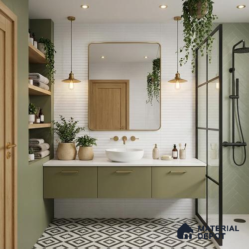 Highlighter Wall Tile TL 06483 F S Coliseum Silver Liner 2 ft x 1 ft Ceramic Matte Finish - 8 mm | Suitable for Living Room, Kitchen & Bathroom
