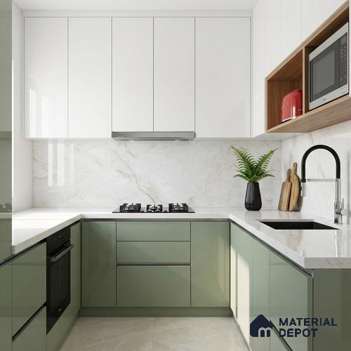 Marble Look Wall Tile TL 06620 C SGH Invisible Ice Endless Glossy 4 ft x 2 ft Glossy Finish Vitrified Tile - 9 mm | Suitable For living Room, Bedroom, Bathroom