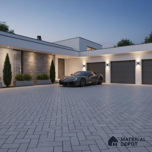 TL 07167 Stone Grey 400x400 mm Matte Finish Parking Vitrified Tile - 12 mm | Pattern Alignment May Vary | 2-3 mm Spacer is Mandatory