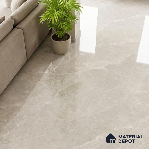 Marble Wall & Floor Tile TL 07383 Italian Galaxy 4 ft x 2 ft Glossy Finish Vitrified Tile - 9 mm | 4 Random Design | Suitable For living Room, Bedroom, Kitchen