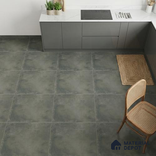 Stone Wall & Floor Tile TL 07415 Vint Jade 2 ft x 2 ft Matte Finish Vitrified Tile - 9 mm | Suitable For living Room, Bedroom, Bathroom