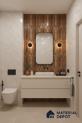 Faux Subway Wall Tile TL 07525 C   12 inch x 12 inch Ceramic Glossy Finish - 9.5 mm | Suitable for Accent / Feature Walls, Bathroom, Kitchen Wall & Backsplashes | Please Expect a Slight Variation of Pattern