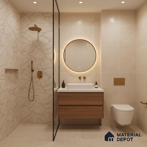 Tropical Wall Tile TL 08122 G Sofia Multy Decor 4 ft x 2 ft Vitrified Matte Finish - 9 mm