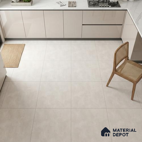 Cement Look Wall & Floor Tile TL 08213 C Oyster Verde 2 ft x 2 ft Vitrified Matte Finish - 9 mm