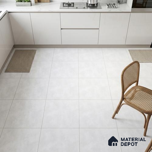 Stone Look Wall & Floor Tile TL 08213 E Oyster Ice 2 ft x 2 ft Vitrified Matte Finish - 9 mm