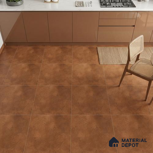Stone Look Wall & Floor Tile TL 08215 B Polo Moka 2 ft x 2 ft Vitrified Matte Finish - 9 mm