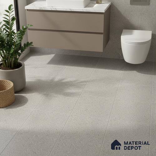 Stone Look Parking Tile TL 08381  1 ft x 1 ft Vitrified Matte Finish - 8 mm
