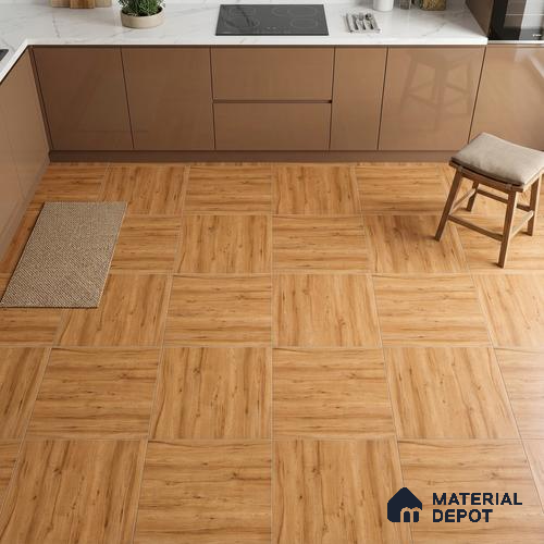 Wood Look Parking Tile TL 08455 2 ft x 2 ft Porcelain Matte Finish - 8 mm