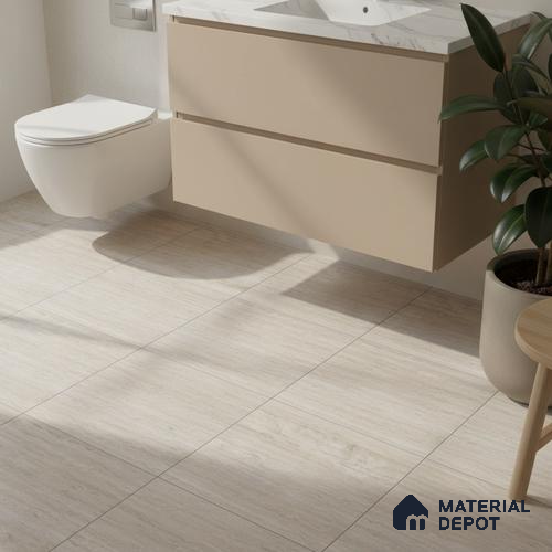Stone Look Floor Tile TL 09083 | Matte Finish 12 x 12 inch Ceramic Tile - 7 mm | Suitable For Kitchen, Bathroom, Bedroom & Office