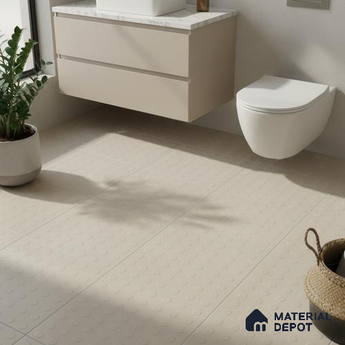Patterned Look Floor Tile TL 09114 | Matte Finish 12 x 12 inch Vitrified Tile - 8 mm | Suitable For Kitchen, Bathroom, Bedroom & Office | Please Expect a Slight Variation of Pattern