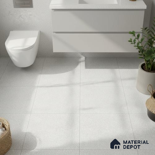 Stone Look Floor Tile TL 09149 | Matte Finish 12 x 12 inch Vitrified Tile - 8 mm | Suitable For Kitchen, Bathroom, Bedroom & Office
