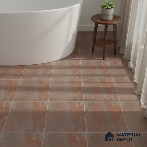Stone Look Floor Tile TL 09154 H | Matte Finish 12 x 12 inch Ceramic Tile - 10 mm | Suitable For Kitchen, Bathroom, Bedroom & Office