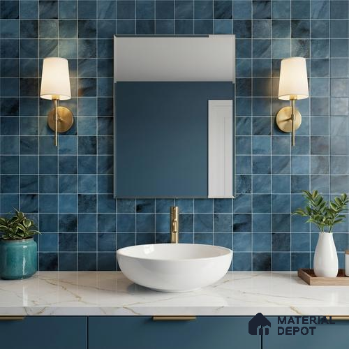 Mosaic Wall & Floor Tile TL 09173 B | Matte Finish 12 x 12 inch Ceramic Tile - 10 mm | Suitable For Kitchen, Bathroom, Bedroom & Office