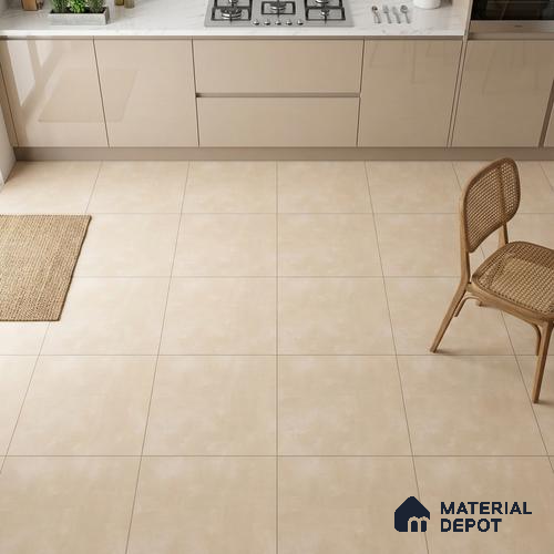 Stone Look Floor Tile TL 09403 B | Matte Finish 2 ft x 2 ft Vitrified Tile - 12 mm | Suitable For Kitchen, Bathroom, Bedroom & Office