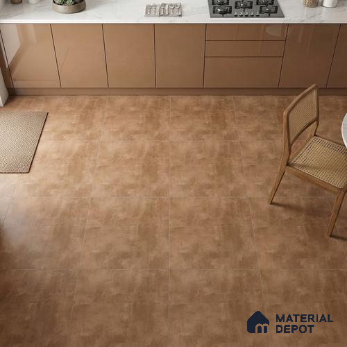 Stone Look Floor Tile TL 09403 | Matte Finish 2 ft x 2 ft Vitrified Tile - 12 mm | Suitable For Kitchen, Bathroom, Bedroom & Office