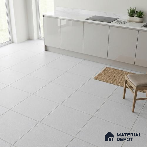 Stone Look Floor Tile TL 09406 B | Matte Finish 2 ft x 2 ft Vitrified Tile - 12 mm | Suitable For Kitchen, Bathroom, Bedroom & Office