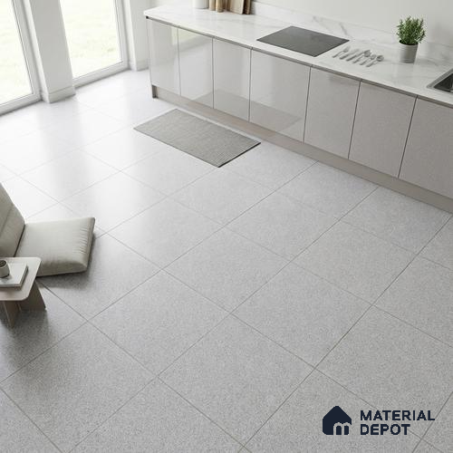 Stone Look Floor Tile TL 09408 E | Matte Finish 2 ft x 2 ft Porcelain Tile - 9 mm | Suitable For Kitchen, Bathroom, Bedroom & Office