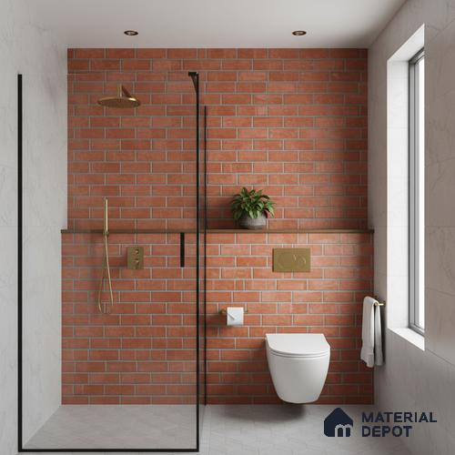 Stone Look Wall Tile TL 09435 | Matte Finish 2 ft x 1 ft Ceramic Tile - 9 mm | Suitable For Modern Facades, Outdoor Cladding, Feature Wall