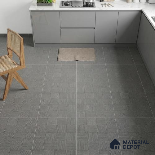 Stone Floor Tile TL 09487 D Sprez Antarcita 2 ft x 2 ft Matte Finish Vitrified Tile - 9 mm | 1 Random Design | Suitable For Living Room, Bedroom, Bathroom | Please Expect a Slight Variation of Pattern
