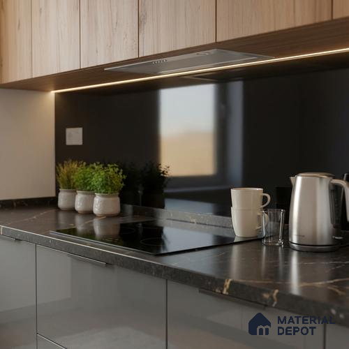 Plain Look Tile TL 09619 4 ft x 2 ft Glossy Finish Vitrified Tile - 8.5 mm