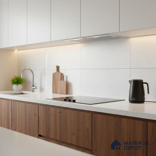 Plain Look 31644 L TL 09797 2 ft x 1 ft Matte Finish Ceramic Wall Tile - 9 mm