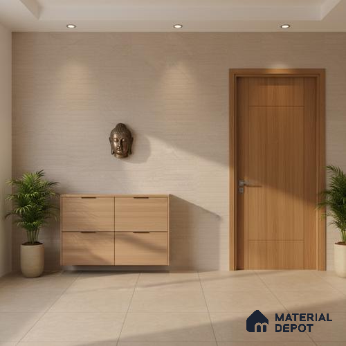 Punch Wall Tile TL 09952 C 4 ft x 2 ft Brown Vitrified Matte Finish Tile - 9 mm | Ideal for Living Room, Bedroom, Bathroom, Kitchen